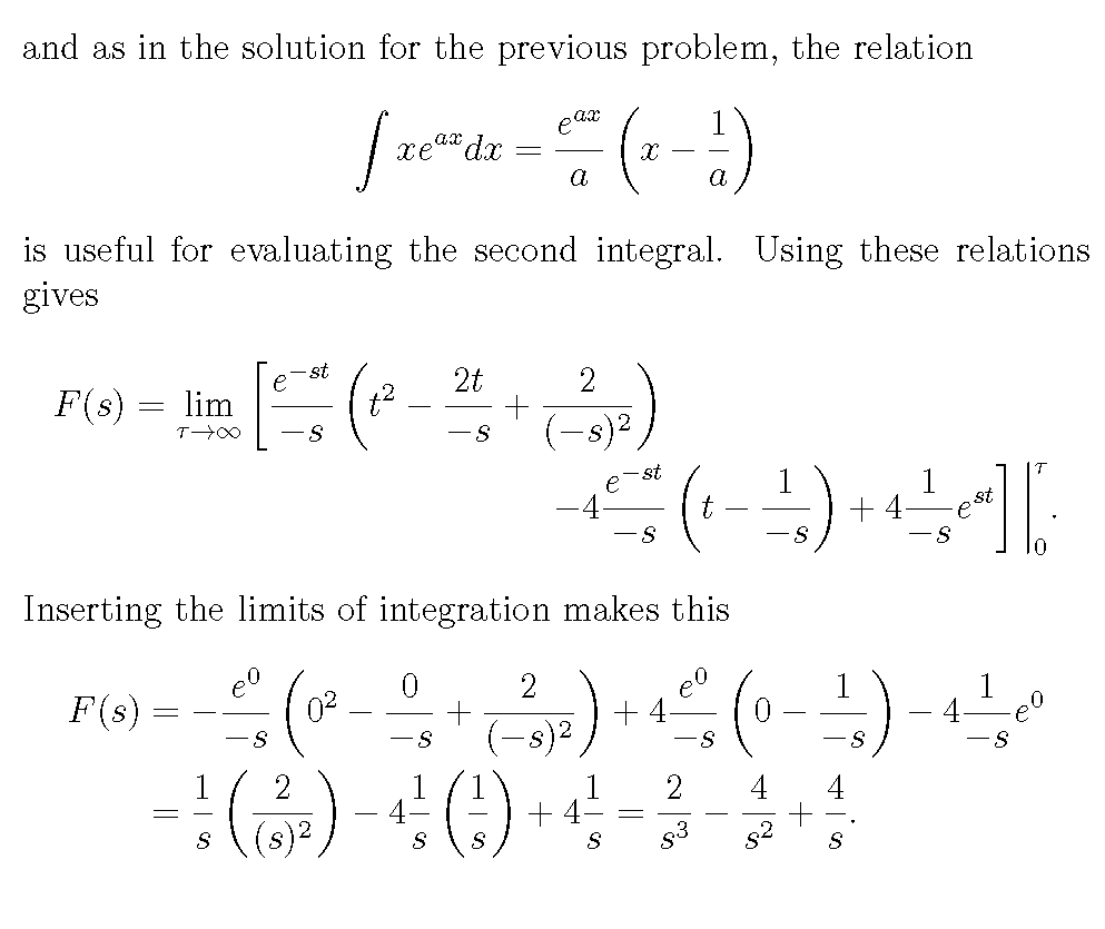 A Student's Guide To Laplace Transforms - Chapter 2 - Problem 8